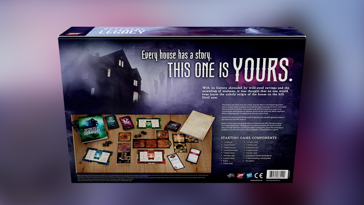 Betrayal at House on the Hill : Legacy